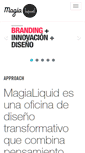 Mobile Screenshot of magialiquid.com